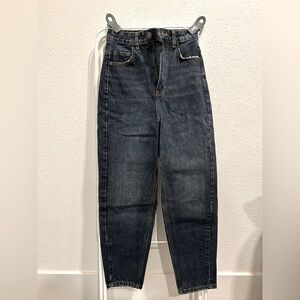 ZARA cropped denim